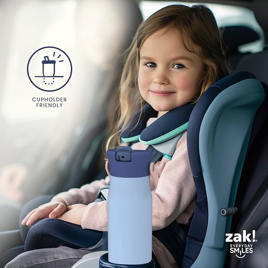 スティッチウォーターファウンテン Zak Designs 24oz Stitch Stainless Steel Vacuum Insulated